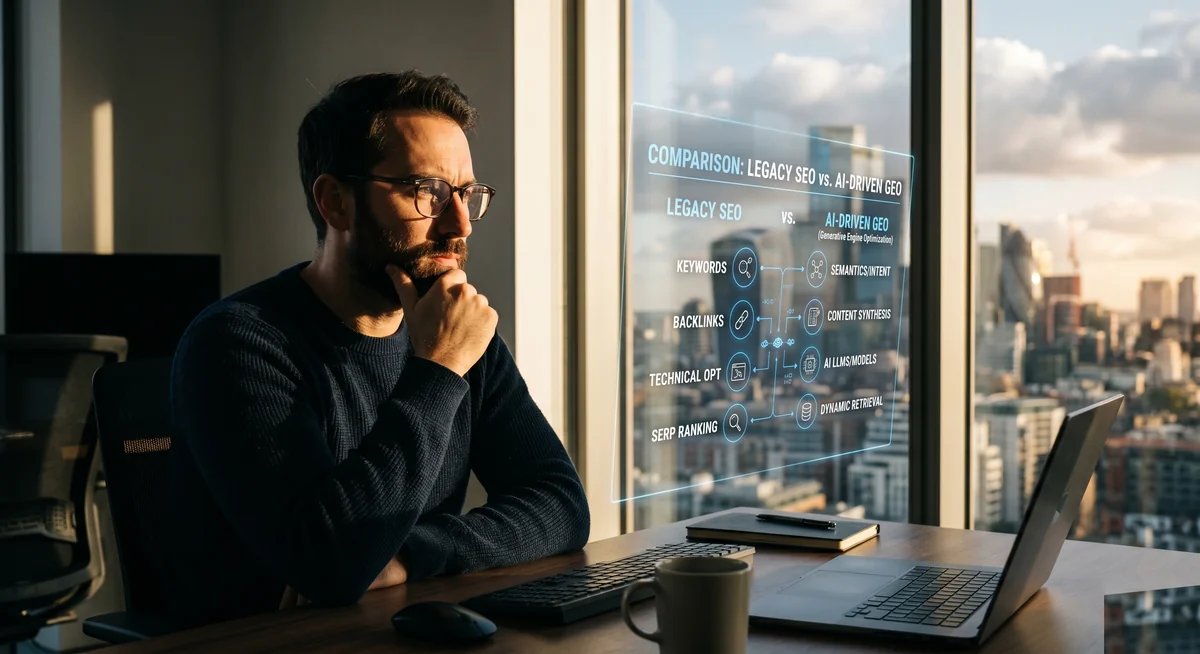 ما هو GEO وكيف يختلف عن SEO في 2026؟