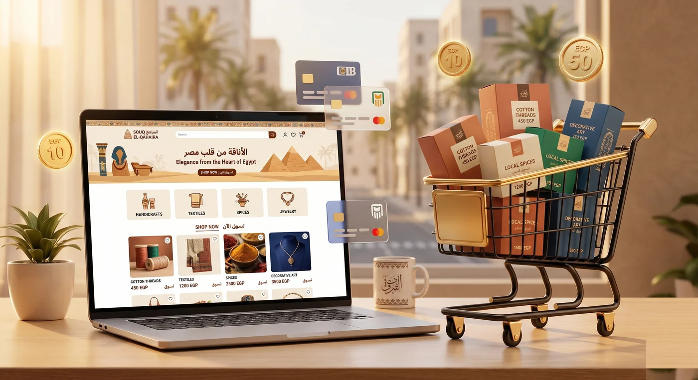 تصميم المتاجر الإلكترونية